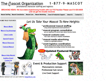 Tablet Screenshot of mascot.org
